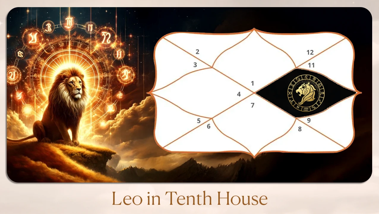 Leo in 10th House: Leadership, Fame & Career Growth